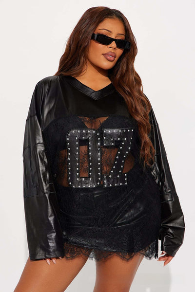 Blusa Holgada Estampada de Manga Larga Estilo Urbano - Image 9