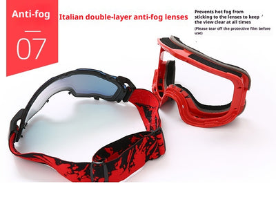 Gafas de Esquí Doble Lente Antivaho con Película Protectora - Image 22
