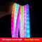 Cinturón Luminoso 360° de Malla Flexible con Luz Neón Multicolor Impermeable