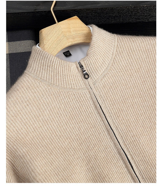Suéter de Cachemira para Hombre Grueso y Elegante - Image 29