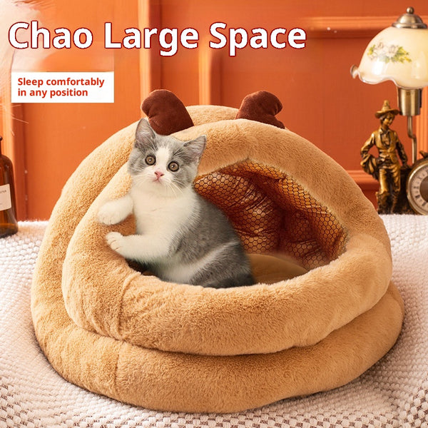 Casa Térmica para Mascotas con Grafeno - Diseño Semicerrado