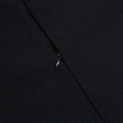 Vestido Elegante Asimétrico con Detalles de Diamantes - Image 17