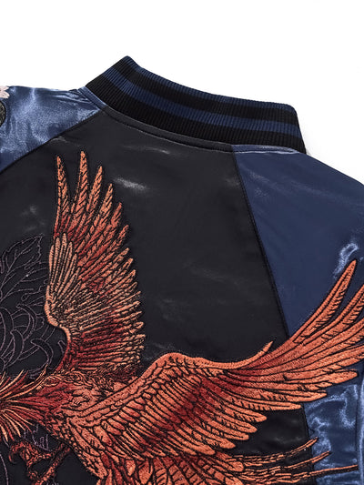 Chaqueta Universitaria Dragon y Tigre de las Cuatro Bestias Divinas - Image 11