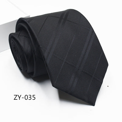 Corbata Clásica Rayada 1200D para Hombre - Elegancia Profesional - Image 36