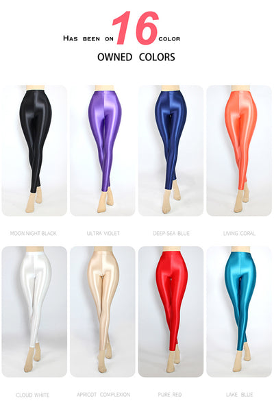 Leggins Deportivos Cortos Cintura Alta Elástica para Yoga y Ejercicio - Image 35
