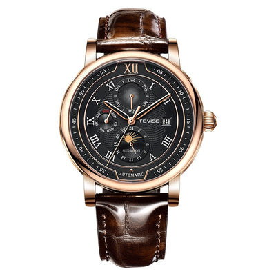 Reloj Automático Fases Lunares Resistente al Agua para Hombre - Image 7