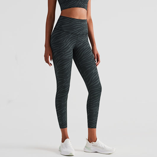 Pantalones de Yoga Tie-Dye Nude para Mujer - Otoño e Invierno