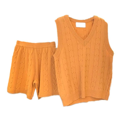 Conjunto Tejido Casual para Mujer - Estilo Occidental Minimalista y Elegante - Image 3