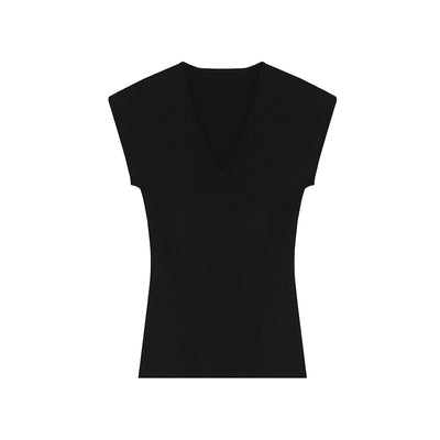Blusa Tejida Cuello V para Mujer - Diseño Casual Versátil - Image 6