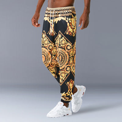 Pantalones de jogging estampados - Comodidad casual para el día a día - Image 7