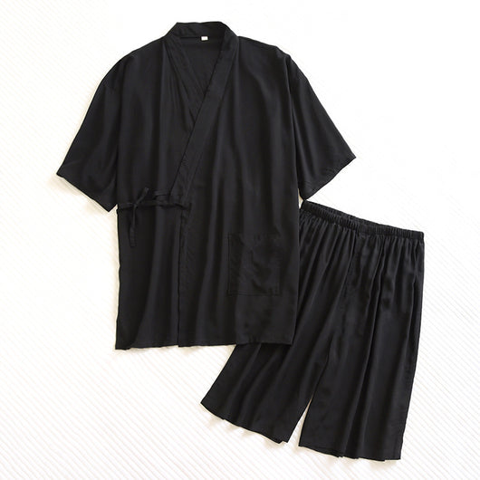 Pijama Hombre Algodón Seda - Short Verano Cómodo - Image 12