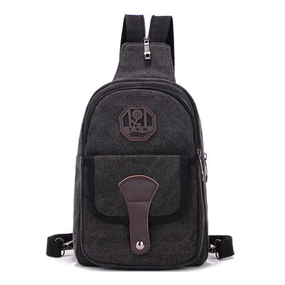 Mochila Crossbody Asimétrica para Viajes y Diario - Image 7