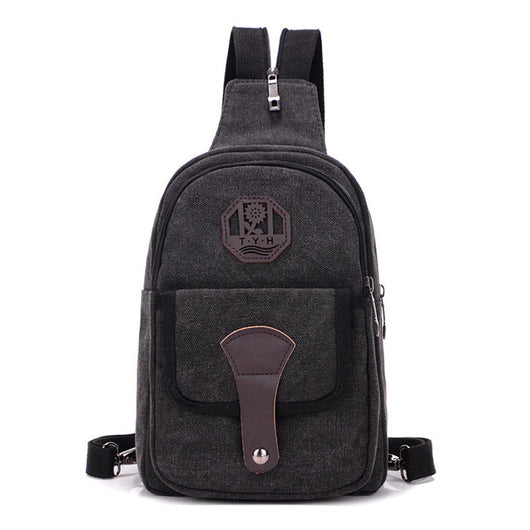 Mochila Crossbody Asimétrica para Viajes y Diario - Image 7
