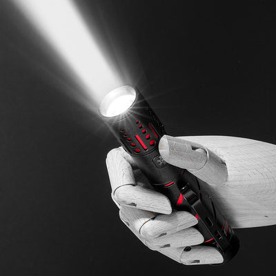 Linterna LED Táctica Recargable con Zoom y Alcance Extendido - Image 8