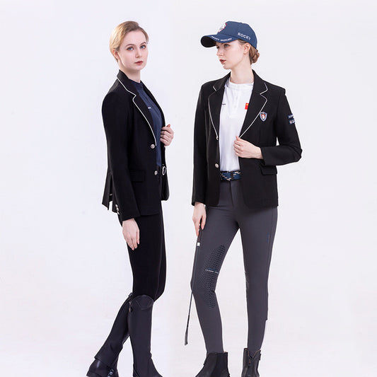 Chaqueta de Competencia Ecuestre Premium para Jinetes Profesionales