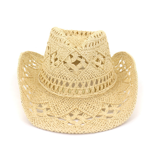 Sombrero Vaquero de Paja para Viajes - Protección Solar con Estilo Occidental - Image 21
