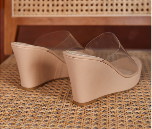 Sandalias Casuales con Detalles Transparentes Estilo Británico - Image 2