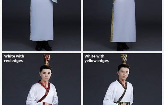 Traje Tang Primavera Otoño - Ropa Tradicional China para Hombre - Image 20