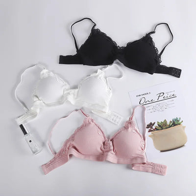 Conjunto de Lencería Femenina con Encaje sin Varillas de Acero - Image 8