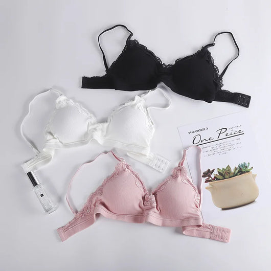 Conjunto de Lencería Femenina con Encaje sin Varillas de Acero - Image 8