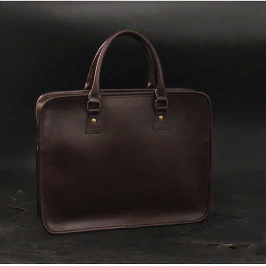 Bolsa Bandolera de Cuero Auténtico Vintage para Hombre - Image 12