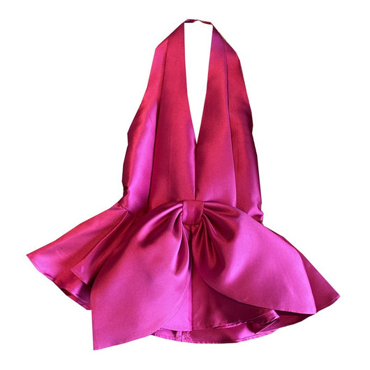 Blusa de Satén con Cuello Halter - Image 4
