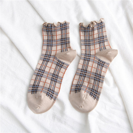 Calcetines Estampado Cuadros para Mujer - Image 8