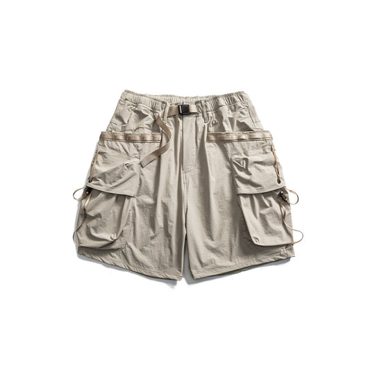 Pantalones Cortos Sueltos Japoneses con Bolsillos Grandes para Hombre - Image 33