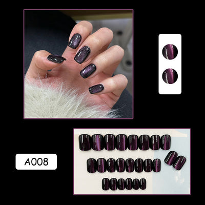 Parches de Uñas Efecto Ojo de Gato Verano - Image 11