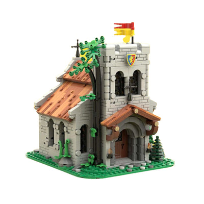 Set de Bloques de Construcción Iglesia - Modelo Arquitectónico Detallado - Image 9