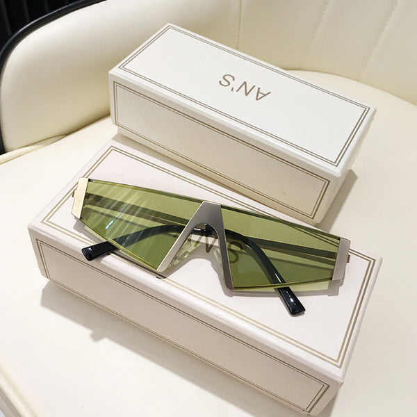 Gafas de Sol Triangulares Trendy para Hombre y Mujer - Estilo Hip Hop