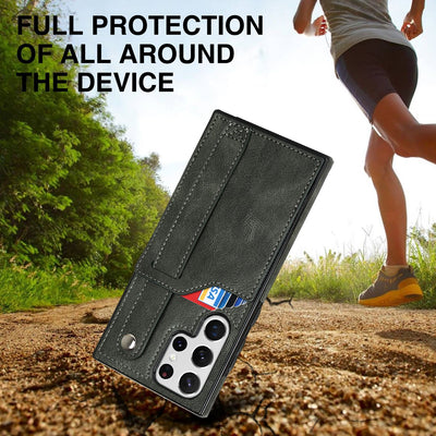 Funda Protectora de Cuero para Celular con Correa para Muñeca - Image 2