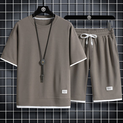 Conjunto Deportivo de Verano para Hombre - Camiseta y Pantalones Casuales - Image 4