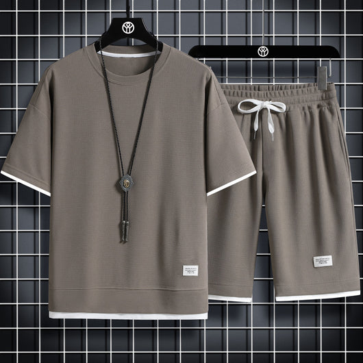 Conjunto Deportivo de Verano para Hombre - Camiseta y Pantalones Casuales - Image 4