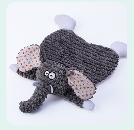 Juguete Peluche Interactivo para Mascotas con Sonido y Papel Crujiente - Image 2