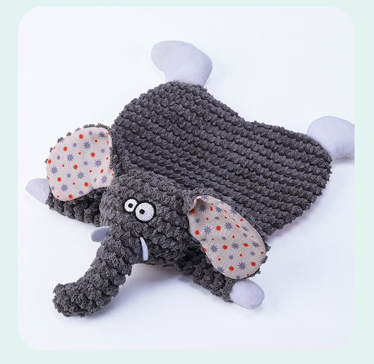 Juguete Peluche Interactivo para Mascotas con Sonido y Papel Crujiente - Image 2