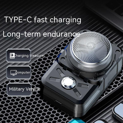 Afeitadora Eléctrica Portátil con Carga Rápida USB Type-C - Image 14