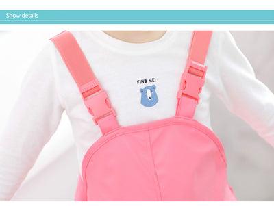 Pantalones Impermeables de Terciopelo PU para Niños y Niñas - Image 8