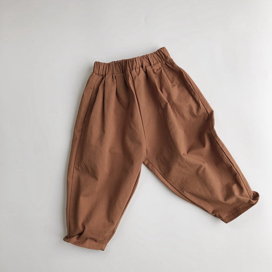 Pantalones de Algodón Tejido Corte Zanahoria - Image 11