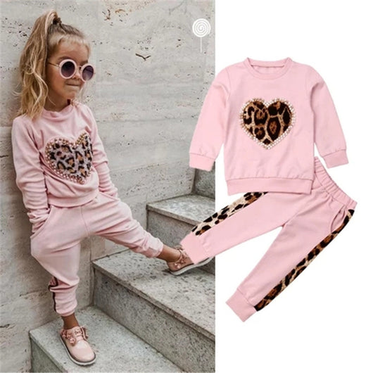 Conjunto de Suéter Infantil para Otoño e Invierno