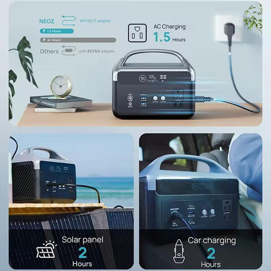 Generador Solar Portátil 500W - Energía de Emergencia para el Hogar - Image 18