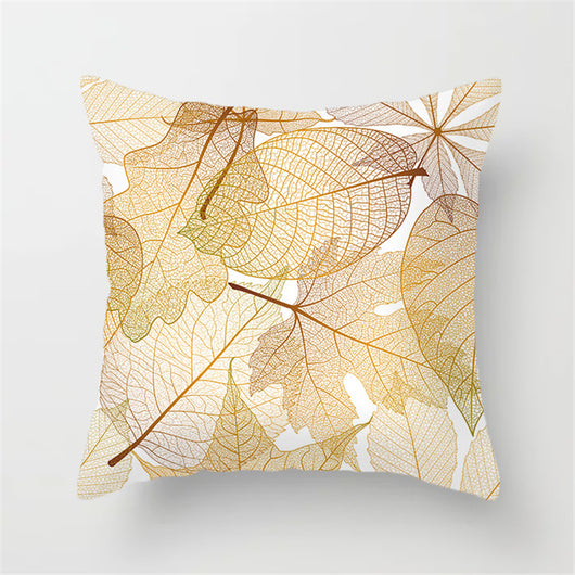 Almohada de Respaldo Flanela Dorada con Flores y Lentejuelas - Image 25