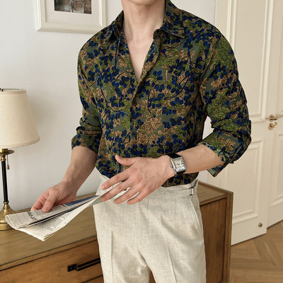 Camisa Floral Suelta de Manga Corta - Estilo Trendy y Elegante - Image 3