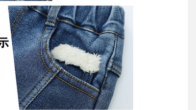Jeans Infantiles Gruesos de Terciopelo para Niños y Niñas - Image 16