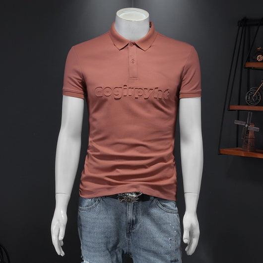 Polo Slim Fit con Monograma para Hombre - Diseño Moderno y Versátil - Image 3