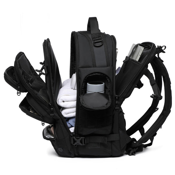 Mochila Multifuncional para Hombre - Viajes Cortos y Aventuras