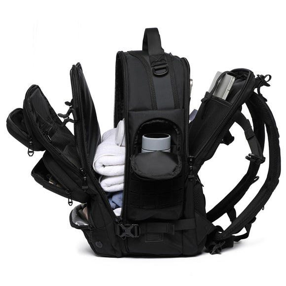 Mochila Multifuncional para Hombre - Viajes Cortos y Aventuras