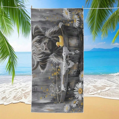Toalla de Playa Microfibra Secado Rápido con Diseño Creativo - Image 13