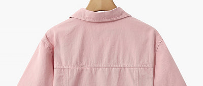 Conjunto de 3 Piezas: Chaqueta Denim de Colores con Tirantes Integrados y Jeans - Image 14