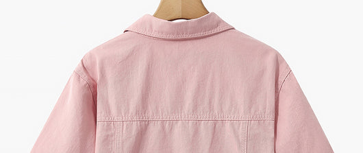 Conjunto de 3 Piezas: Chaqueta Denim de Colores con Tirantes Integrados y Jeans - Image 14